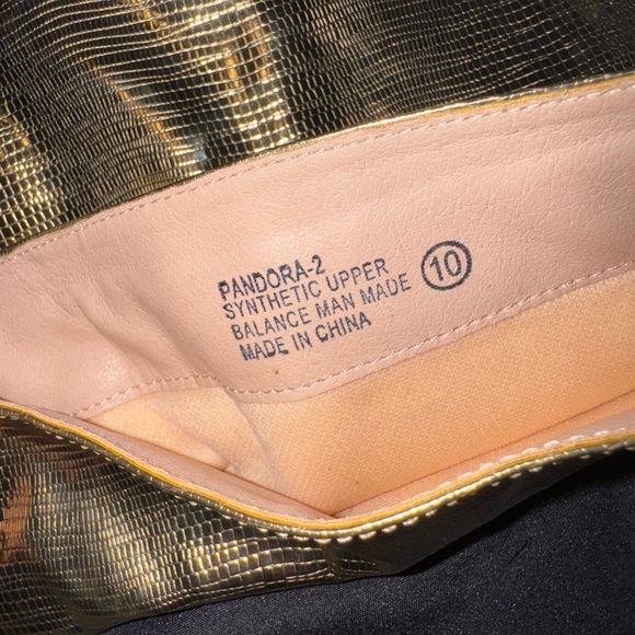 Pandora Gold Ankle Booties with Chic Style - Picture 5 of 17